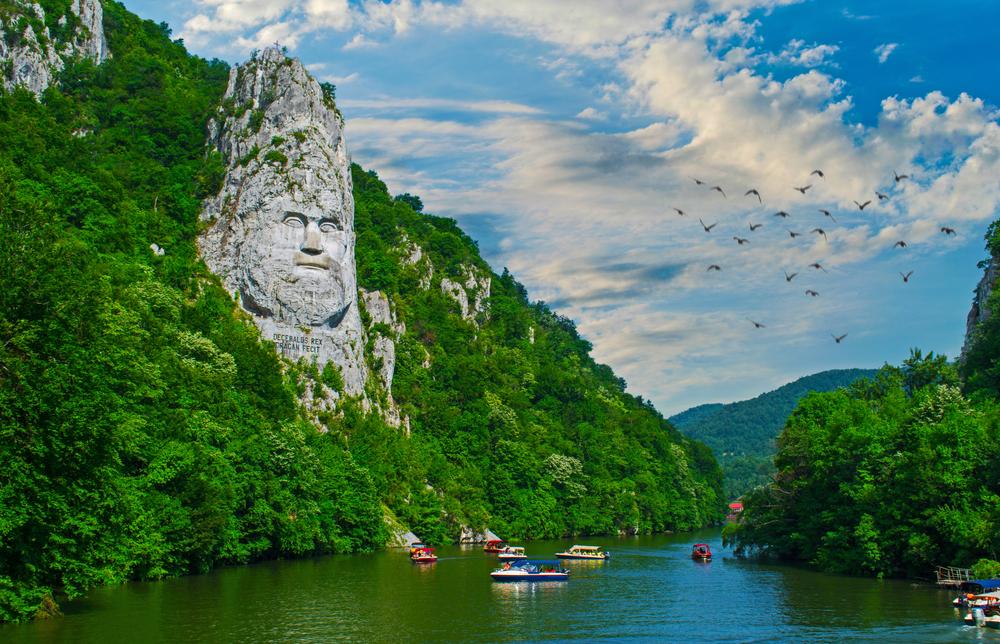Statua del re Decebalo